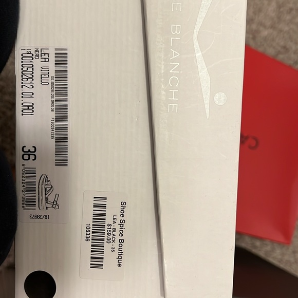 Black Viole Blanche platform sandals.Good condition. Size 36.Leather top. - Picture 5 of 5